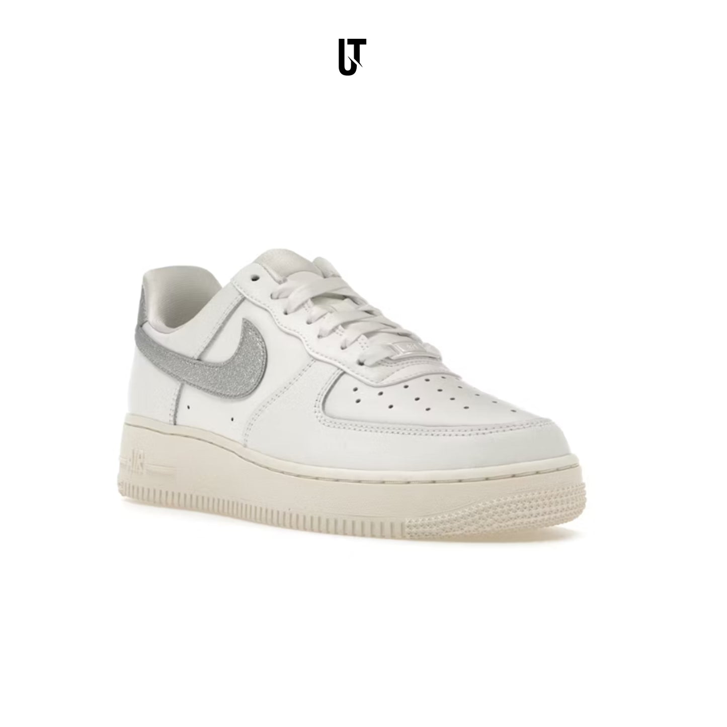 C-Air Force 1 Low Sail White Metallic