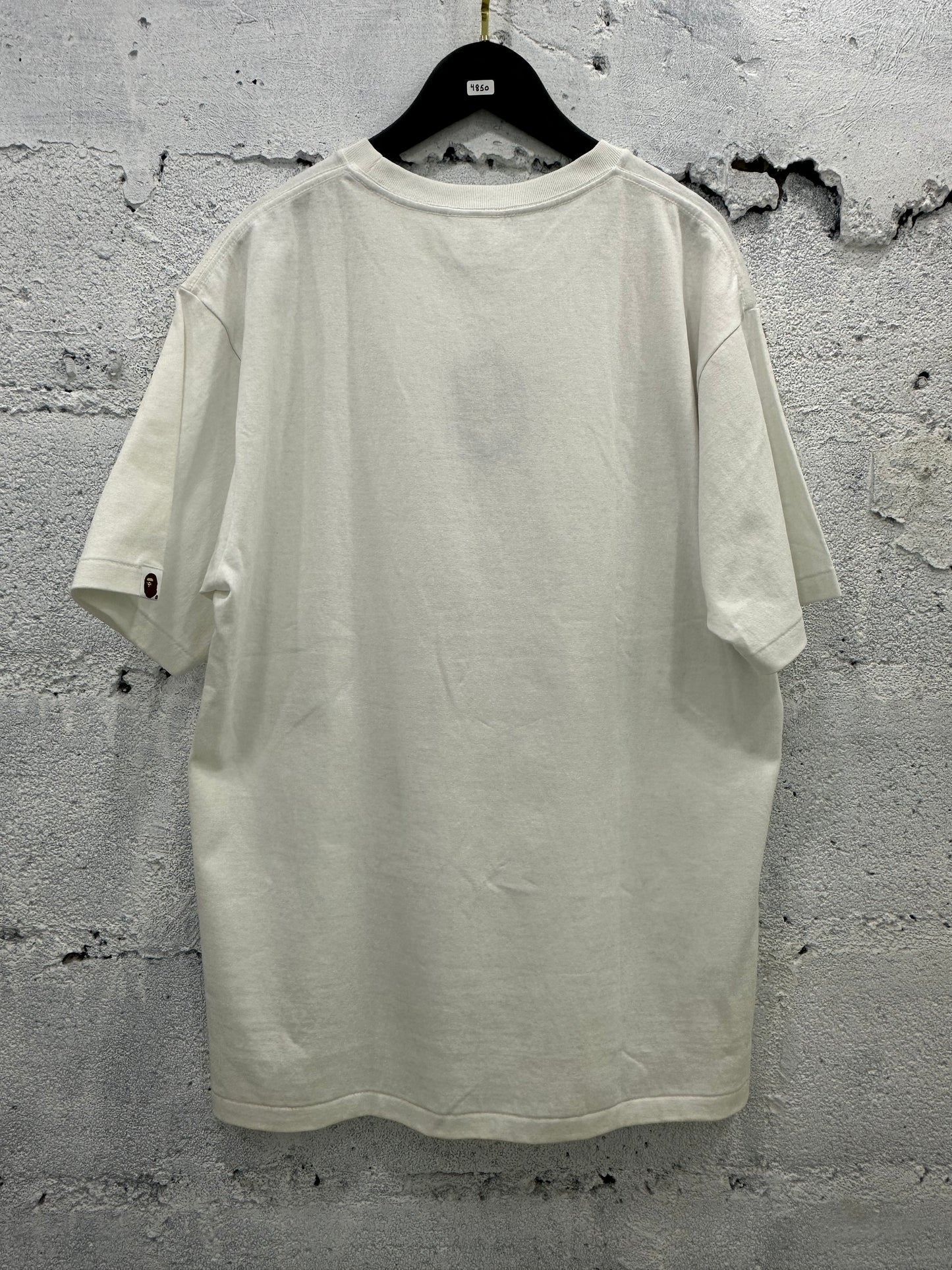 Bape Shark Tee Color Camo Red White