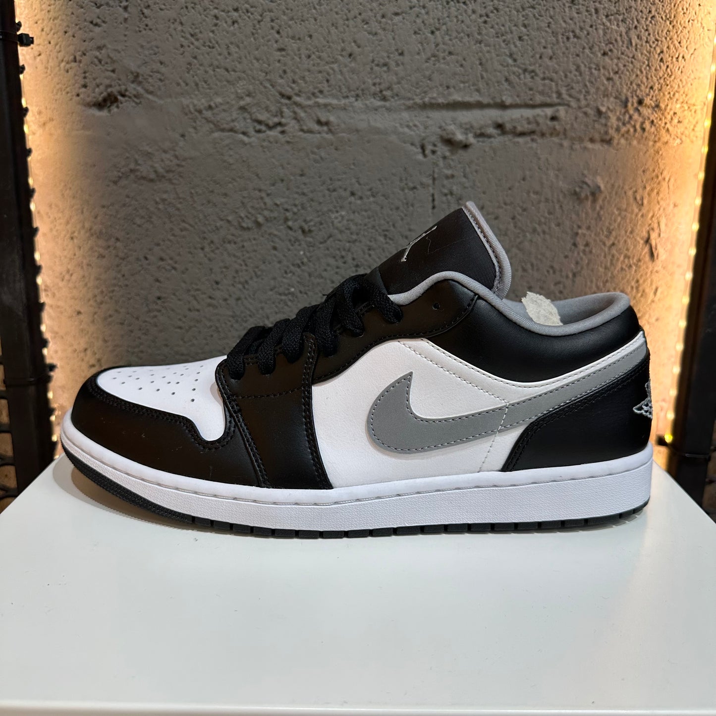 C-Jordan 1 Low Black White Grey