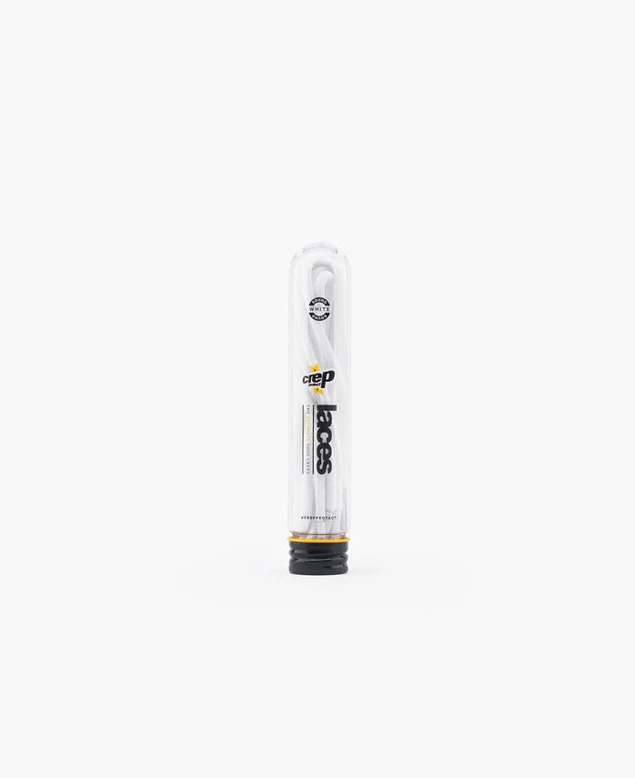 Crep Shoe Laces Round Type White