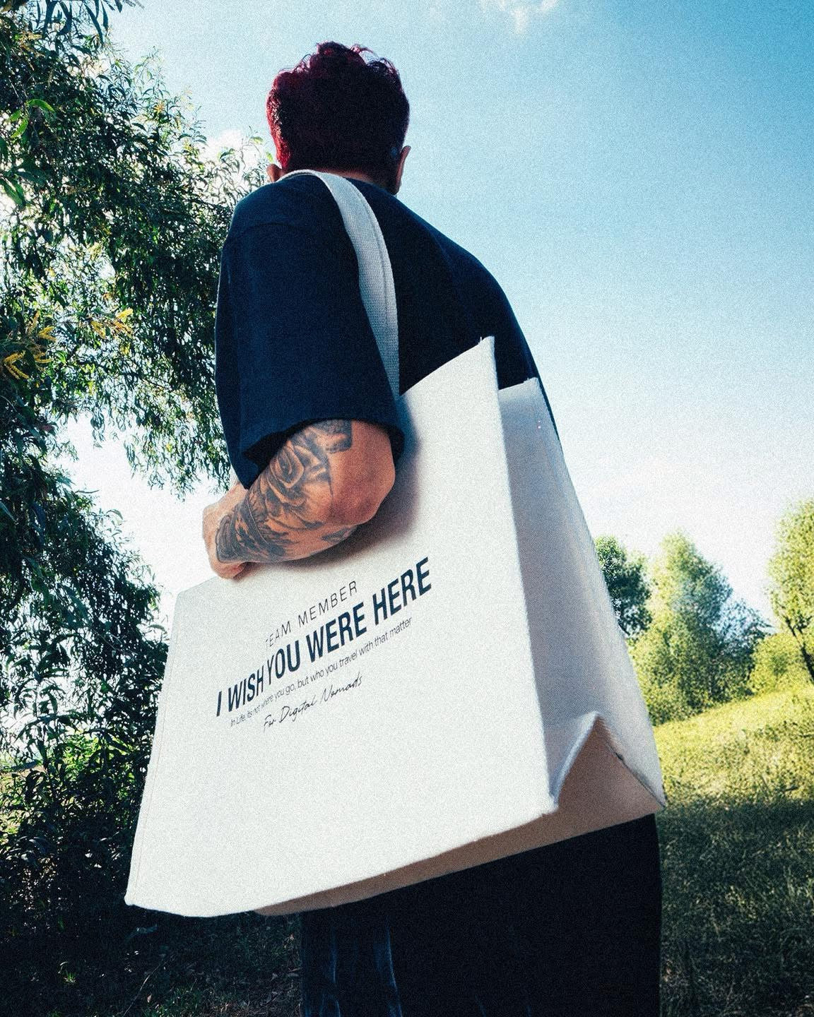 IWYWH Tote Bag Off-White Causal