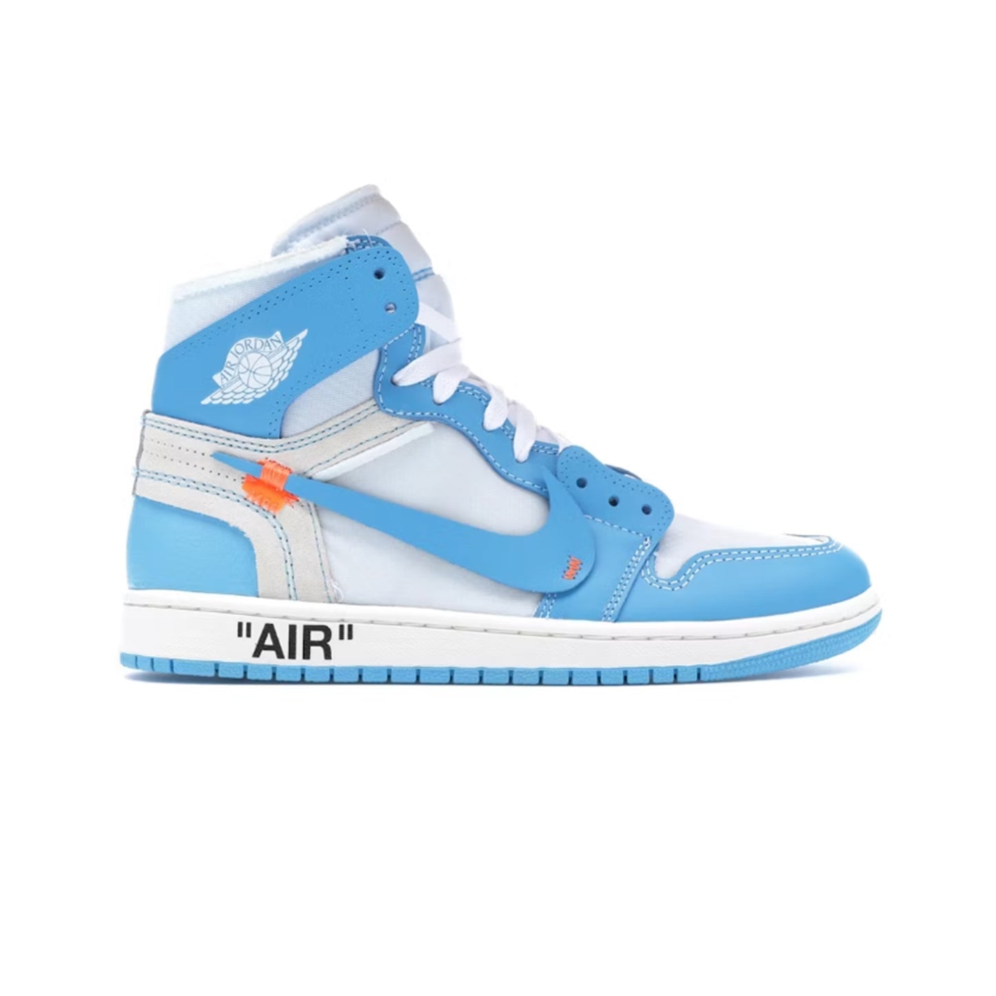 C. Air Jordan 1 High Offwhite " UNC "