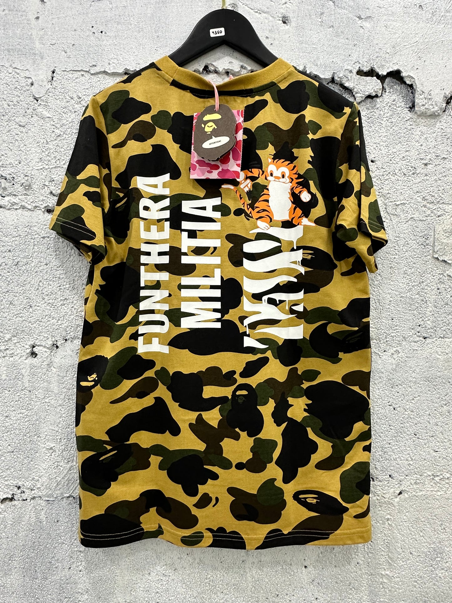 Tiger Tee 1st Camo Yellow