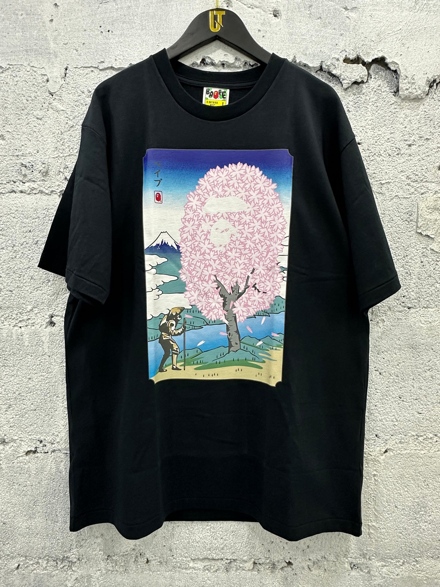 Bape Sakura Tee Black