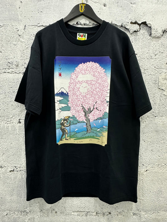 Bape Sakura Tee Black