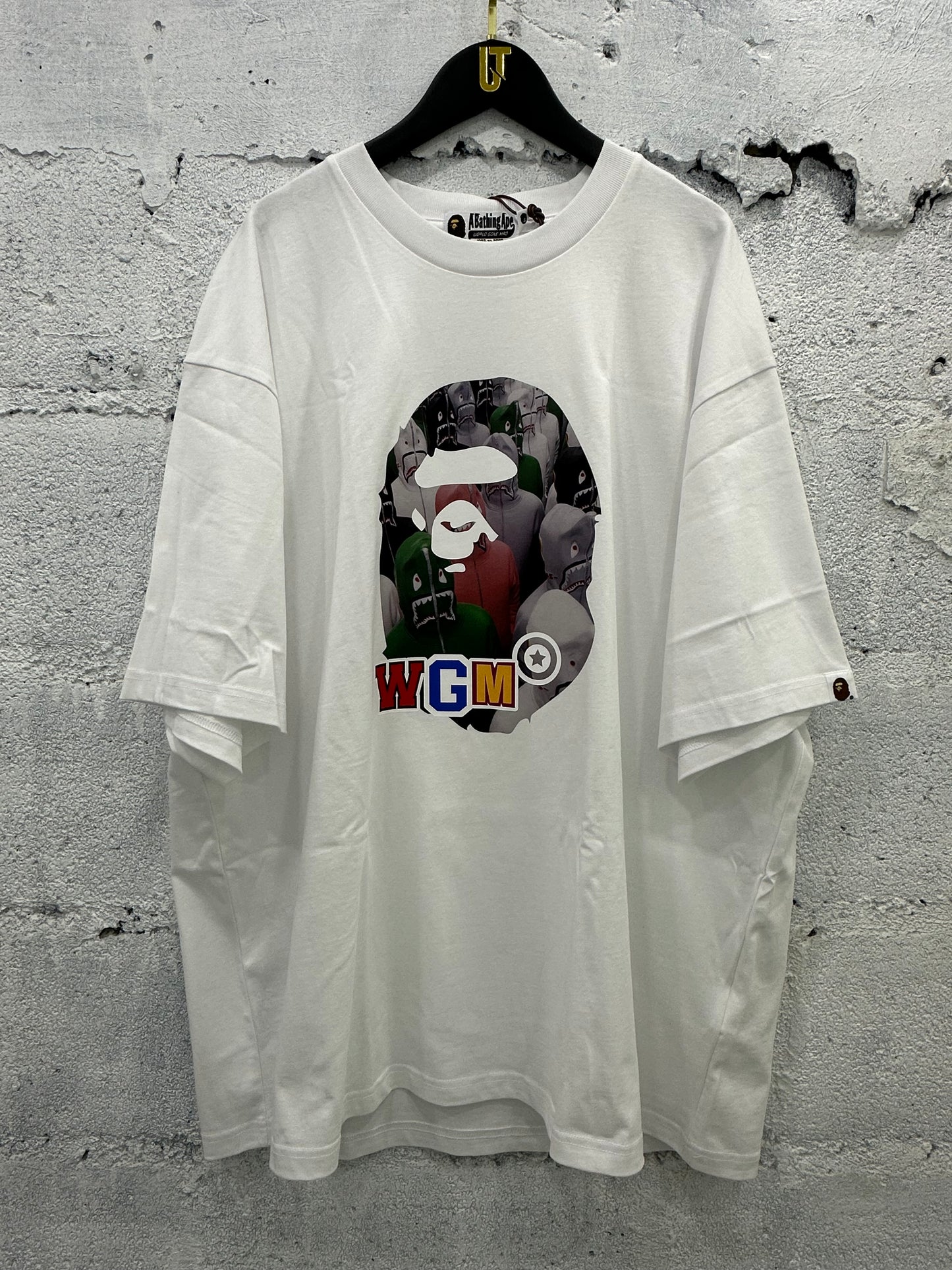 Shark Seijin Photo Print Relaxed Fit Tee White