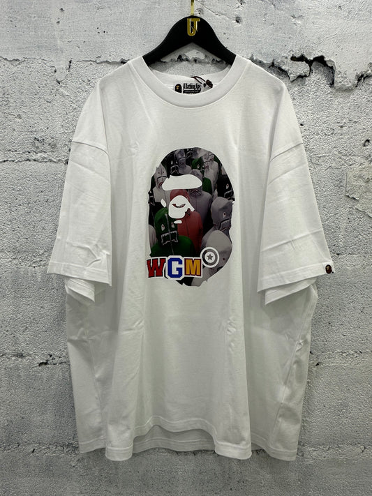 Shark Seijin Photo Print Relaxed Fit Tee White