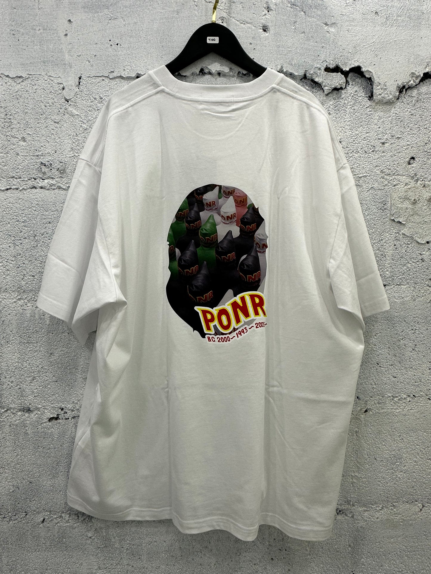 Shark Seijin Photo Print Relaxed Fit Tee White