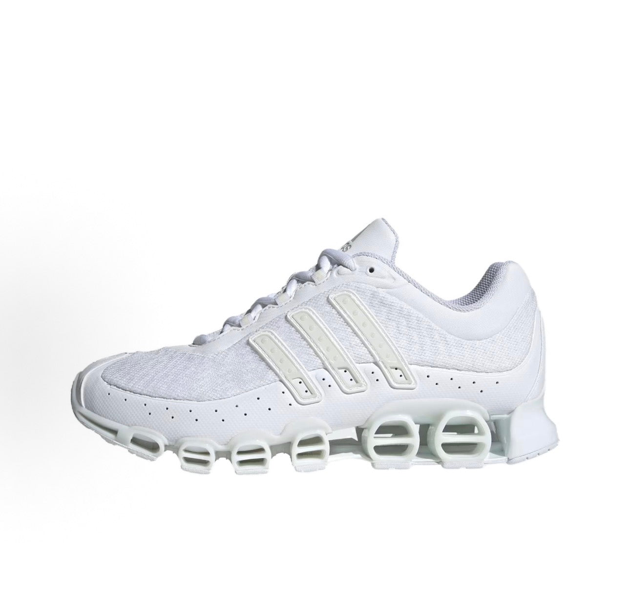 C.Adidas Megaride Cloud White