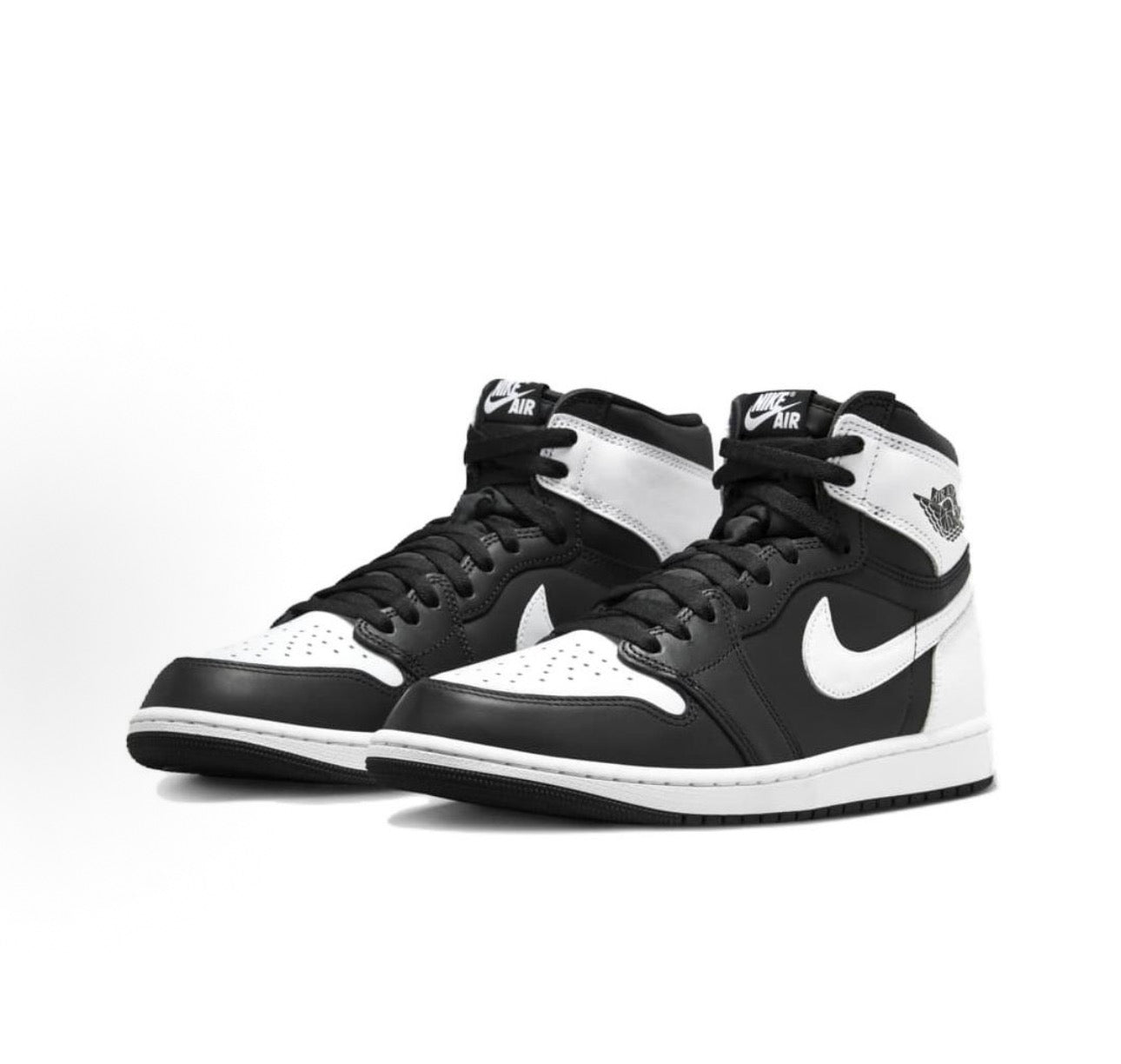 C.Jordan 1 Retro High OG Black White