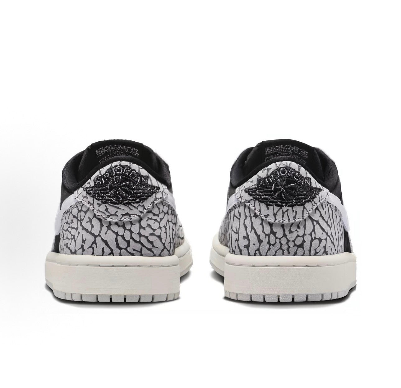 Jordan 1 Low Black Cement