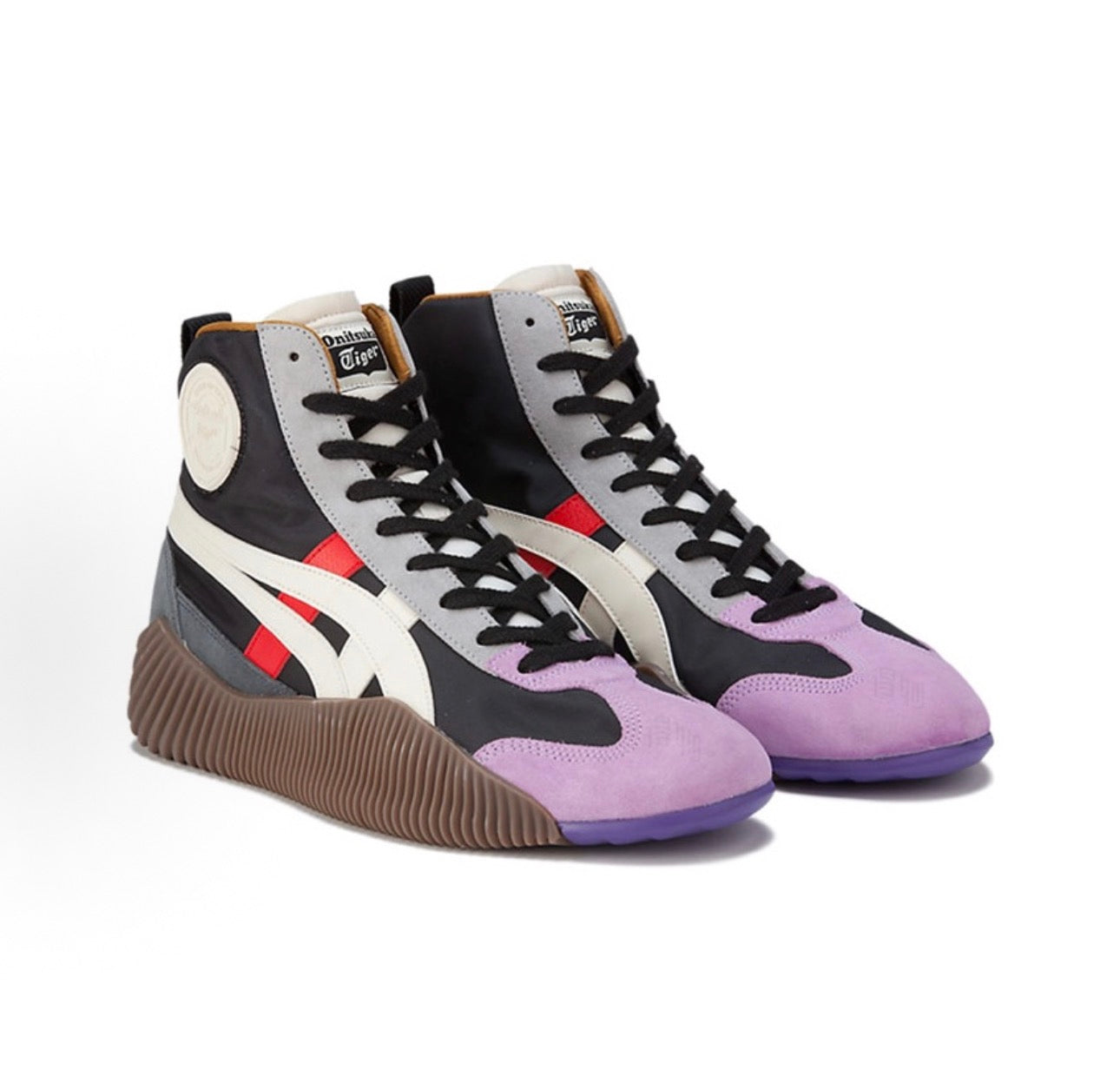 C.Onitsuka Tiger High Purple Toe