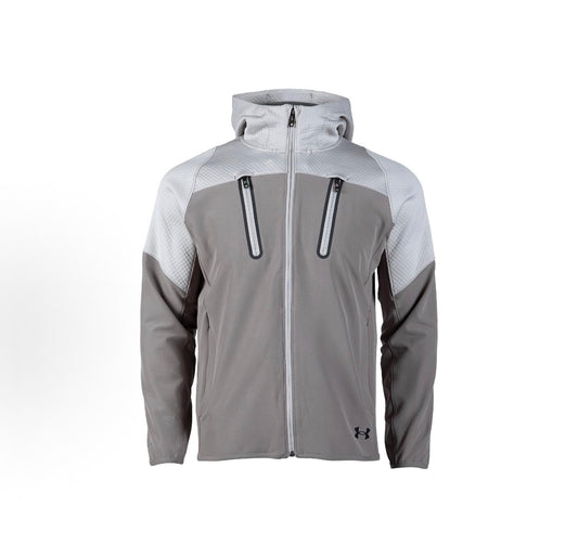 C.Under Armour Storm grey zip hoodie