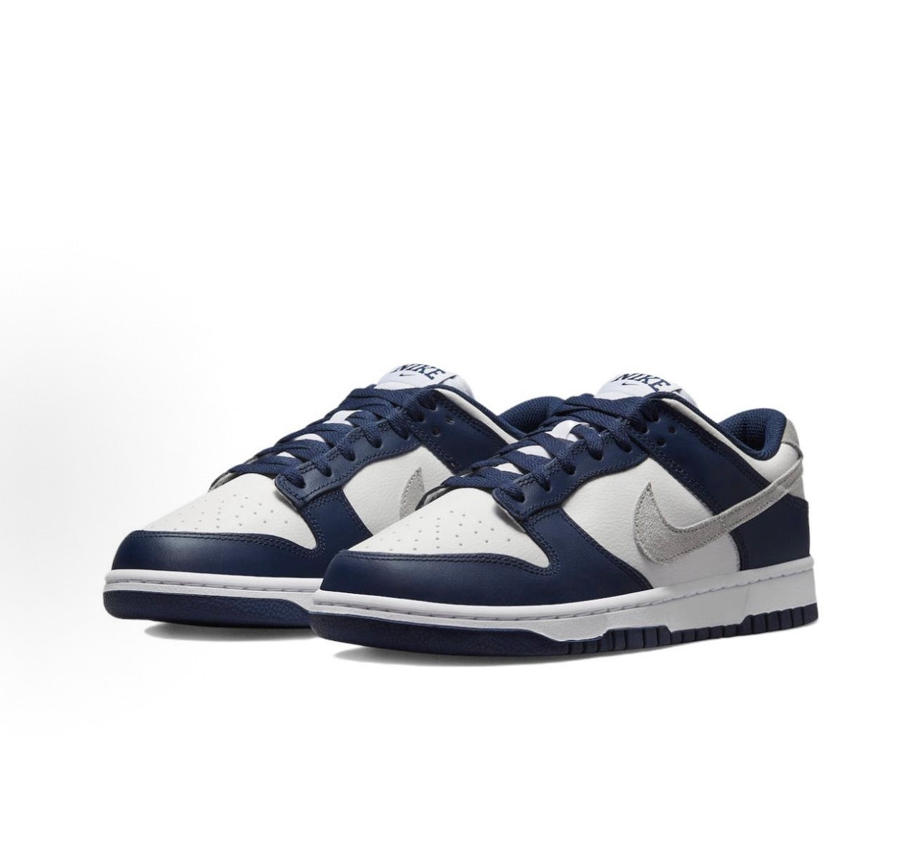 Dunk Low White Midnight Navy