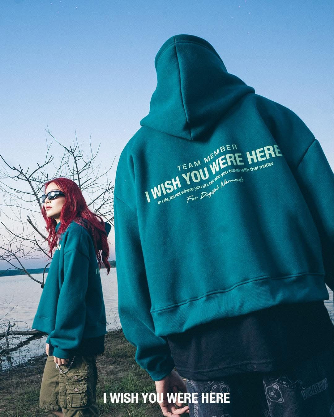 IWYWH Crop Hoodie